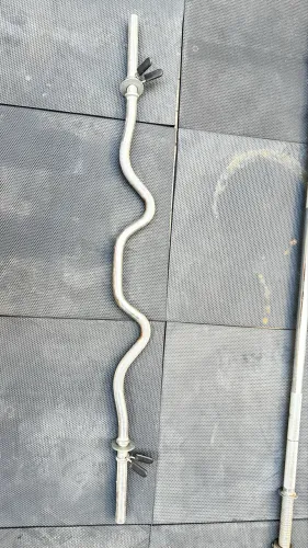 Barra W maciça 1,20cm 