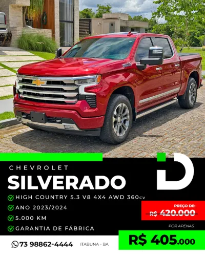 Chevrolet Silverado High Country 5.3 V8 AWD Aut. 2024