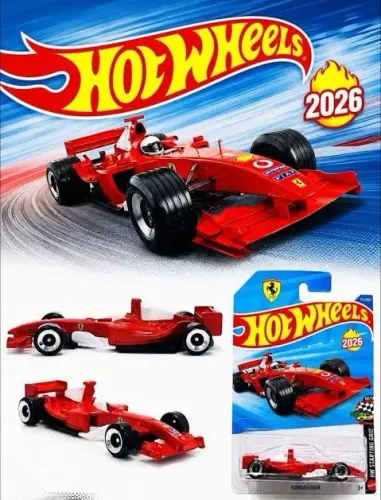 Hot Wheels F1 Ferrari F2004 Vermelho Michael Schumacher