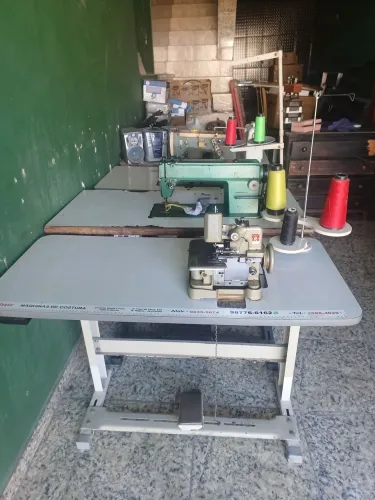 OVERLOCK SEME INDUSTRIAL MOTOR PEQUENO NA MEZA ZAP 31 993 01 41 73 ENTREGO.