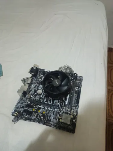 Ryzen Atlhon 3000g + placa mãe A320M-K