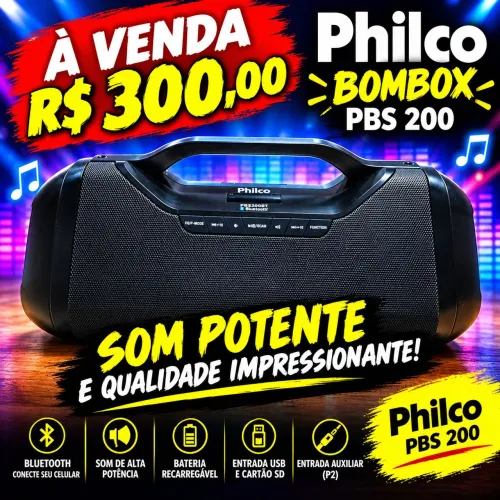 VENDO ESSA BOMBOX DA PHILCO