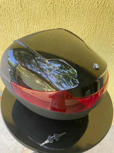 Bau topcase BMW original PRA QUEIMAR