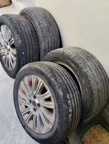 Vendo 4 rodas do grand siena