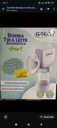 Bombinha de leite materno