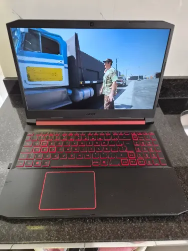 Notebook gamer Acer Nitro 15 24GB + 512SSD + 1tb hd