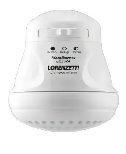 Chuveiro Maxi Banho Com Cano 127V 4600w - Lorenzetti