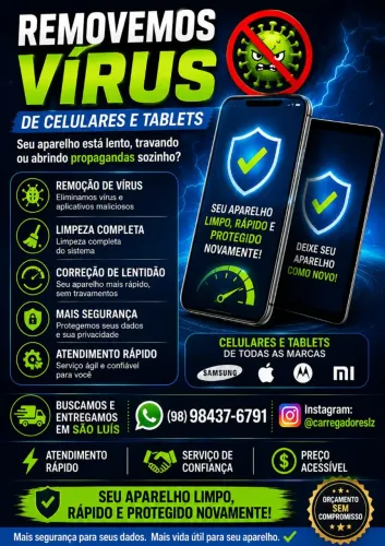 Tira vírus do seu smartphone