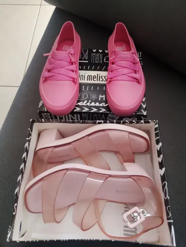 Sandálias mini Melissa infantil