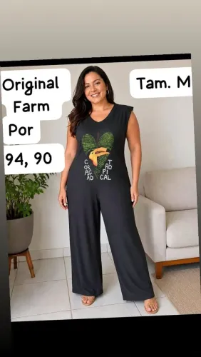 Farm original macacão