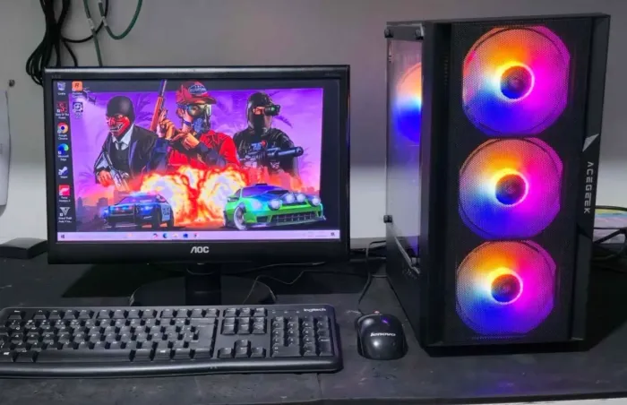 Pc gamer completo - garantia 3 meses - loja física