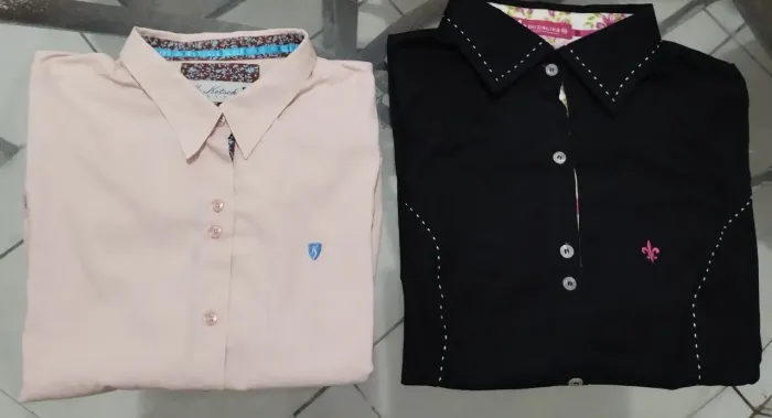 Duas lindas blusas social originais, feminina.