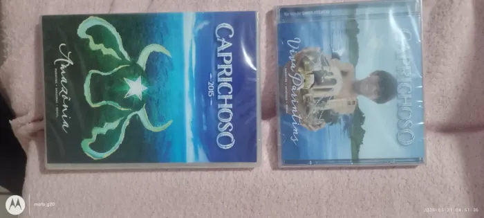 Relíquia do boi caprichoso 20 cdd e 38 dvd novos embalados