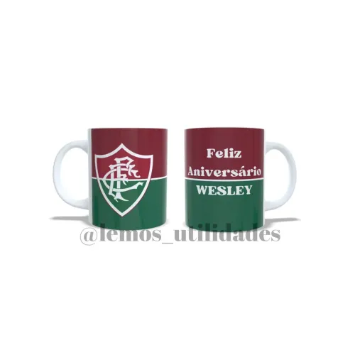Caneca Personalizada Fluminense (Enviamos Pela OLX Pay)