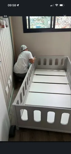 Cama de solteiro com colchão 