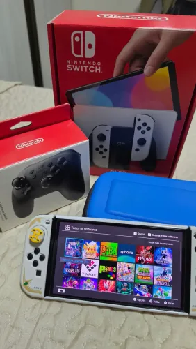 Nintendo switch oled desbloqueado 
