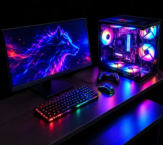 Pc Gamer Completo Rgb. Alta Performance