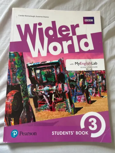 Livro inglês Wider World 3