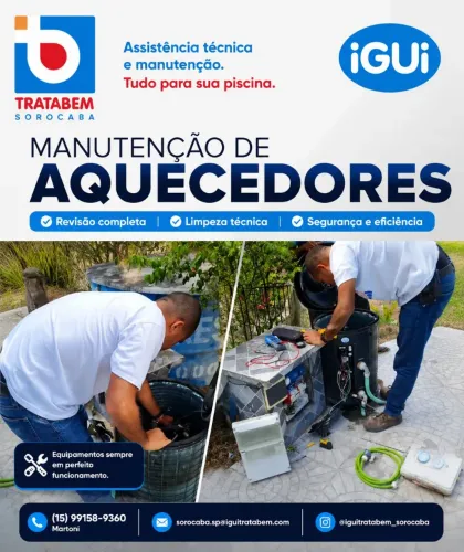 Aquecedor de Piscina vendas e manutenção 