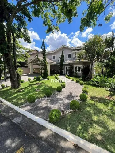 Casa com 4 dormitórios à venda, 550 m² por R$ 3.870.000,00 - Residencial Morada dos Lagos