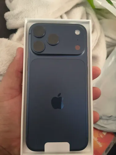 iPhone 17 pro max 256 giga azul lacrado com nota fiscal