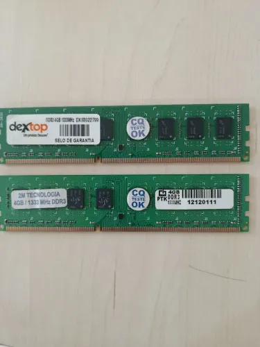 MEMÓRIA RAM DDR3 2x4GB 1333MHz