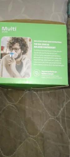 INALADOR COMPRESSOR ELETRICO IDEAL P QUE TEM PROPLEMAS PULMONAR. 