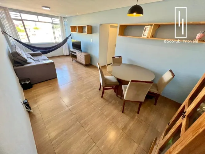 AMPLO APARTAMENTO MOBILIADO NO BAIRRO CAPOEIRAS