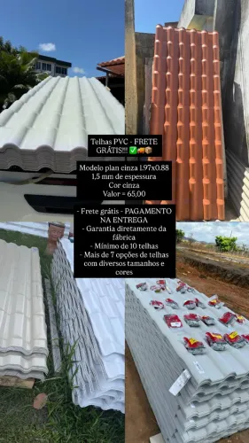 TELHAS PVC PLAN E COLONIAL ? 64,99