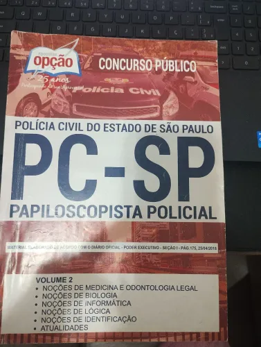 Polícia civil Papiloscopista