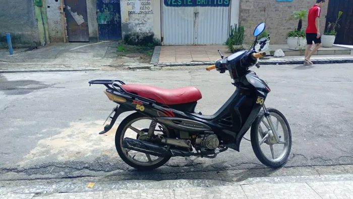 Dafra zig 50cc preta 