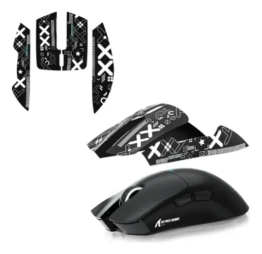 mouse atack shark x11 com dock
