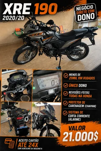 Xre 190 Es - Impecável