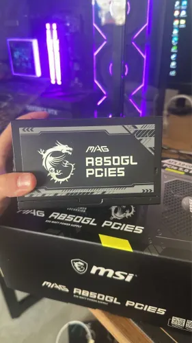 FONTE MSI a850w PCIE5 full modular