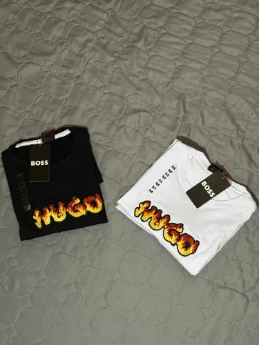 Camisas Hugo Boss bordadas, tamanho M