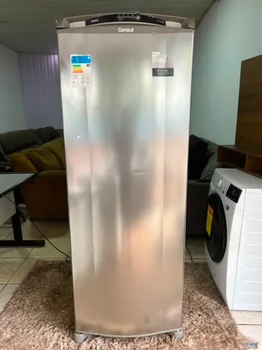 Geladeira Consul facilite Inox 342 litros frost free em bom estado ((ENTREGO GRATIS))