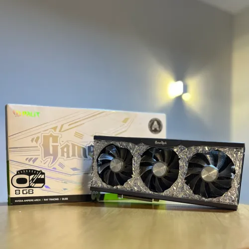 Placa de Vídeo Palit RTX 3070 GameRock - 8GB GDDR6