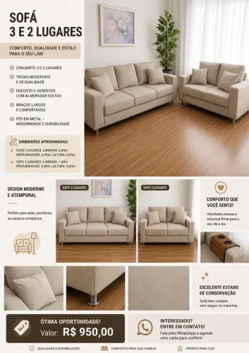 Conjunto de sofa