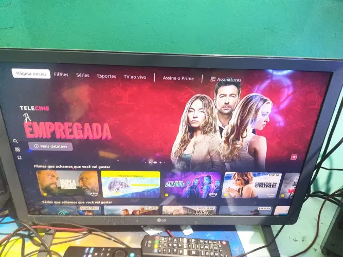 TV 24 LG (fire stick de brinde)