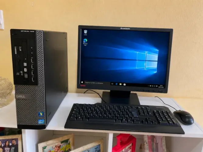 PC Dell i3 4GB RAM Completo 2ª Geração HD 500GB | Monitor 19"