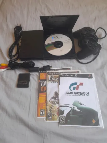 Ps2 slim desbloqueado leitor funcionando