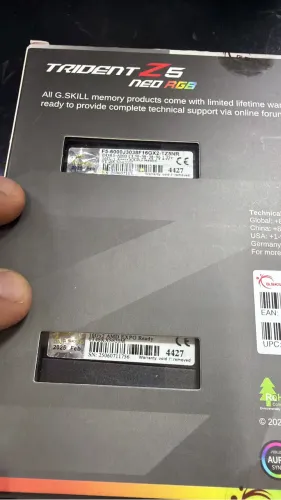 Memória DDR5 Expo 6000mhz CL30 2x16GB