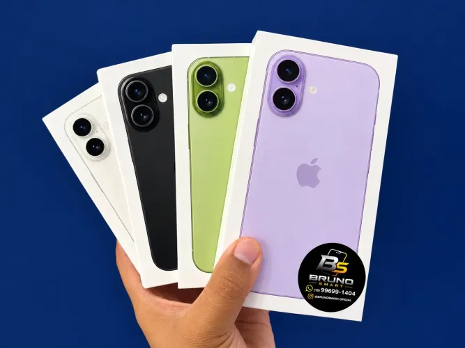 17 256GB TODAS AS CORES!!!