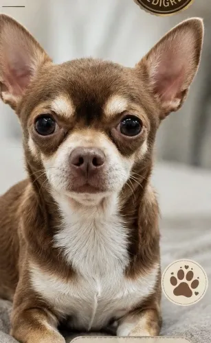 Chihuahua macho com pedigree disponível para cruzamento
