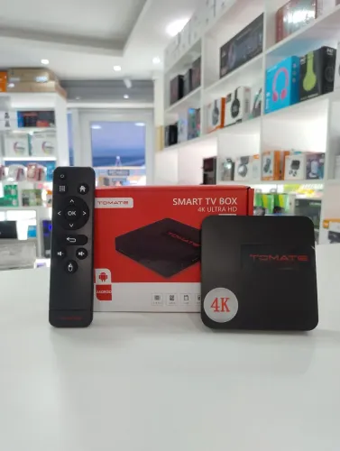 TV Box 4K Ultra HD Android WiFi Controle HDMI RCA