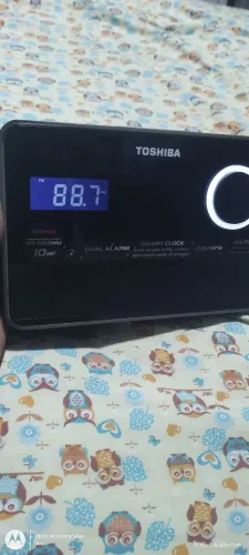 Radio Relógio Toshiba Rr 1552mu