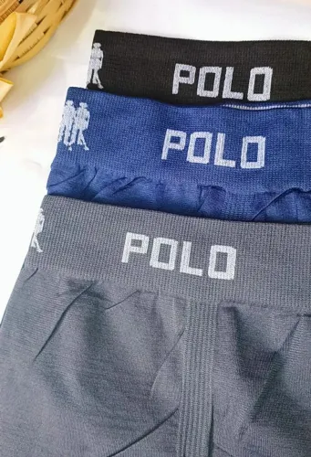 KIT 3 CUECAS BOX POLO R$50