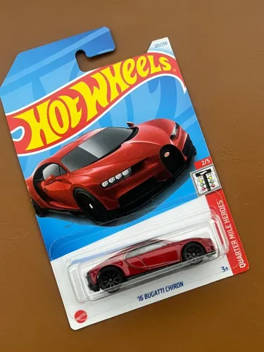 Hot wheels Bugatti Chirron 2016 Vermelho