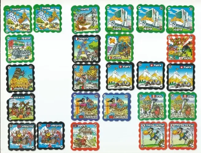 Cards Figurinhas Tazo Cadê Chester Cheetos Elma Chips 2002 Lote ou Avulsos