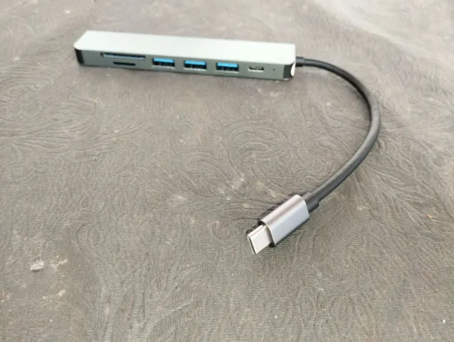 Hub usb-C 7 em 1